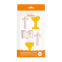 Sugar decorations - Communion Pink/6pcs - Decora