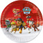 8 paper plates - Paw Patrol