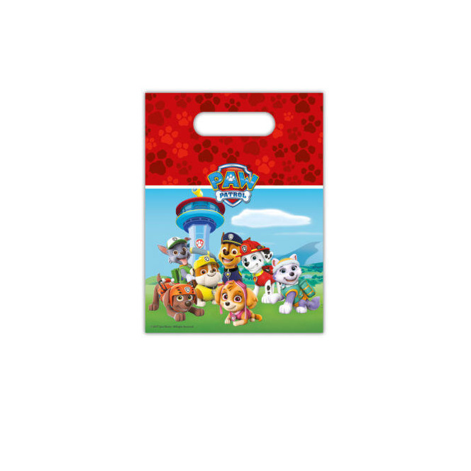 6 Paw Patrol Uitdeelzakjes