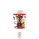 8 Papieren bekers – 200ml – Paw Patrol