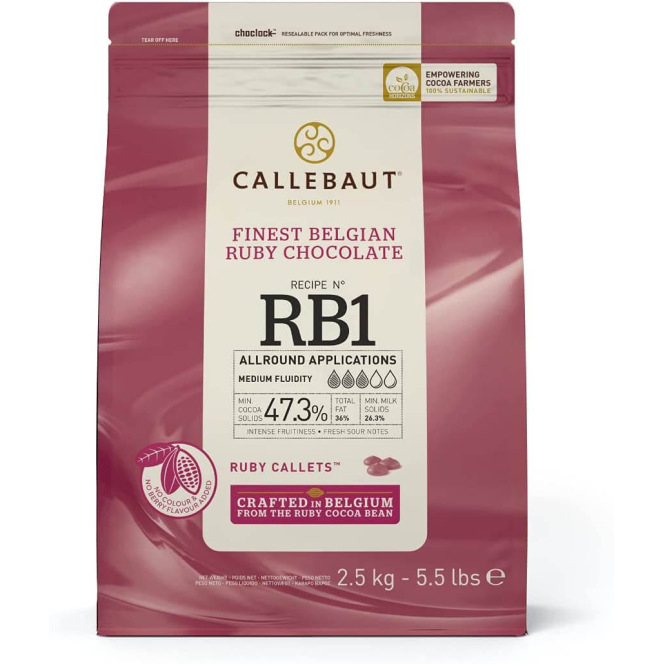 Chocolat Ruby - RB1 - Callebaut