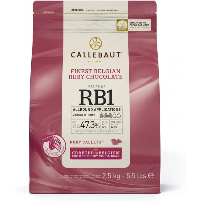 Ruby Chocolate - RB1 - Callebaut