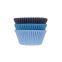 Baking Cups - Naturel 75pk - House of Marie : Kleuren:Blauw