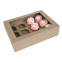 Kraft doos voor 12 cupcakes - House of Cake