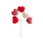 Balloons Bouquet for Cake - Dekora : Style:Hearts