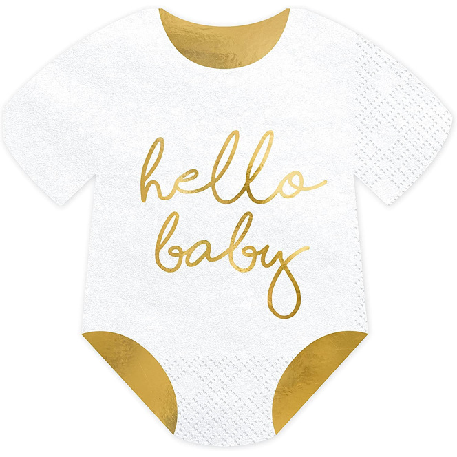 20 Baby shower thema handdoeken - Party deco