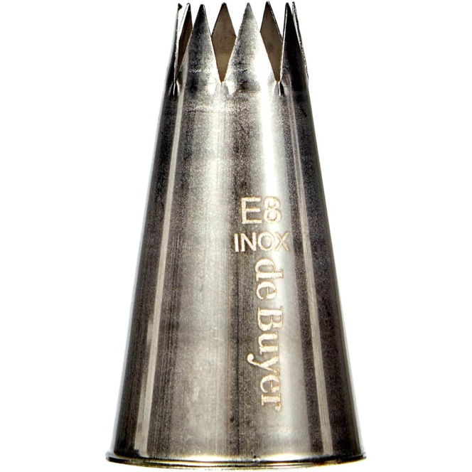 Fluted Tip – Stainless Steel 13mm – De Buyer