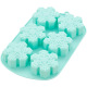 Moule en silicone - 6 flocons de neige Wilton