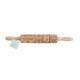 Texture Rolling Pin - Xmas - Scrapcooking