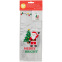 Wilton Traktatiezakjes Kerstman Merry & Bright PK/20