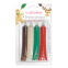 tube choco 4 couleurs de noel