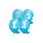 6 Ballons Reine des neiges II en latex