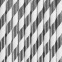 Party Deco Paper Straws 10pk : Theme:Silver Stripe
