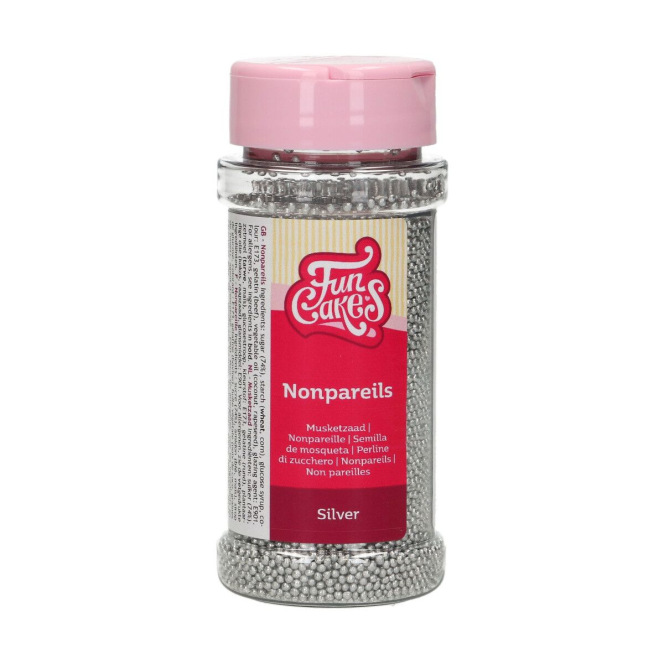 FunCakes Nonpareils Silver 80 g