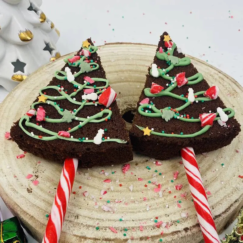 Sapins de Noël au chocolat - recette facile 