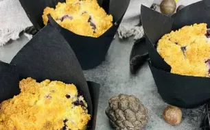 Muffins aux myrtilles