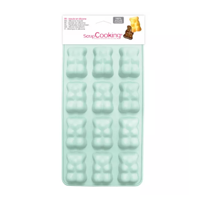 Scrapcooking - Silicone Mould - Teddy Bears