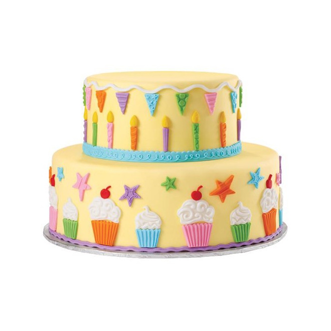 Moule à pâte à sucre et pastillage - Fête pour les enfants - Wilton
