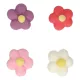 FunCakes Sugar Decorations Blossoms Mix White/Yellow pk/32