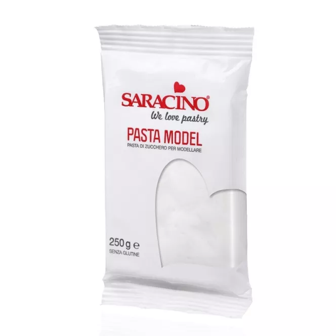 Modelling Sugar Paste White Saracino