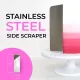Side Scrapers - Stainless Steel Plain