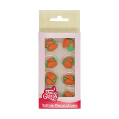 Suikerdecoratie - Wortels 16pk - FunCakes