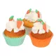 Décorations en sucre - Carottes 16 pcs - FunCakes