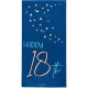 Serviette élégante 18 ans - 10pcs - Folat