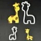 Emporte-pièces Maman et bébé girafe 2pcs FMM