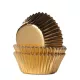 Baking Cups Foil Gold - 24 pieces - House of Marie 