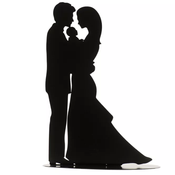 Cake topper Métal
