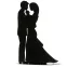 Cake topper Métal