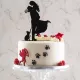 Cake topper Métal