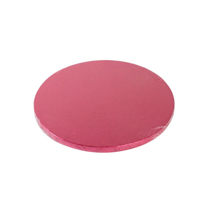 Cake Drum Round 25cm - Cerise - FunCakes