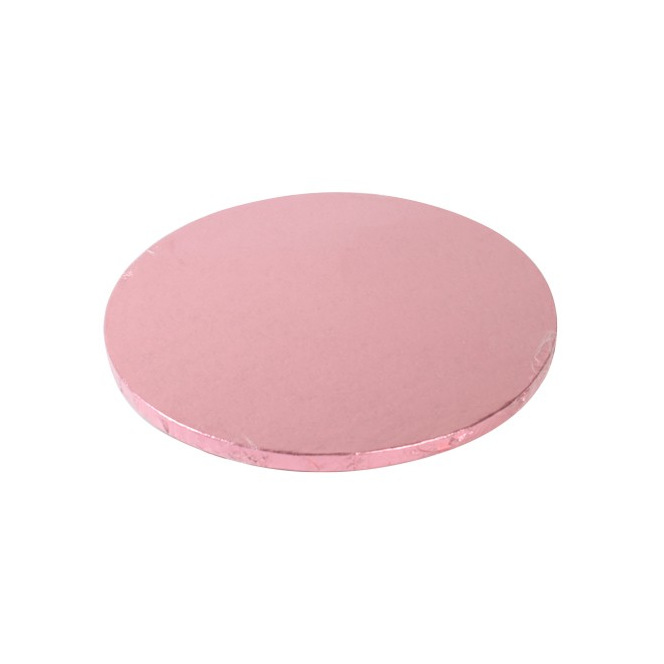 Cake Drum Round 25cm - Pink - FunCakes