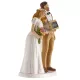 Figurine couple marié Bruxelles - 16cm - Dekora