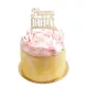 Cake Topper - Happy Birthday - ScrapCooking