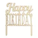 Cake Topper - Happy Birthday - ScrapCooking