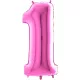 Ballon Chiffre Aluminium 66cm Grabo