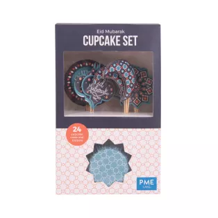 Kit de déco pour cupcakes - New Baby PME