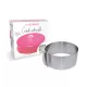 Cercle à entremet extensible