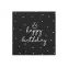 20 Napkins - Happy Birthday - Rose & Crown - PartyDeco