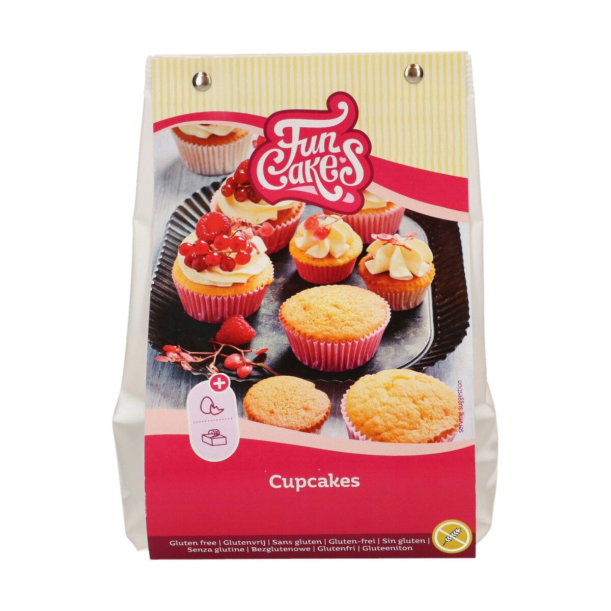 20 caissettes blanches pour muffins