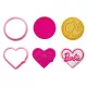 Emporte-pièces Barbie 2pcs Decora