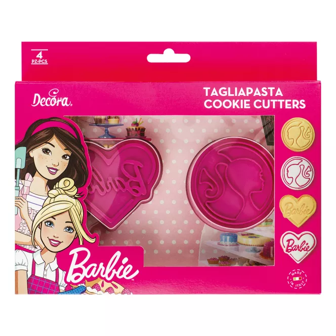 Emporte-pièces Barbie 2pcs Decora