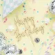 Taart Topper - Happy Birthday - ScrapCooking