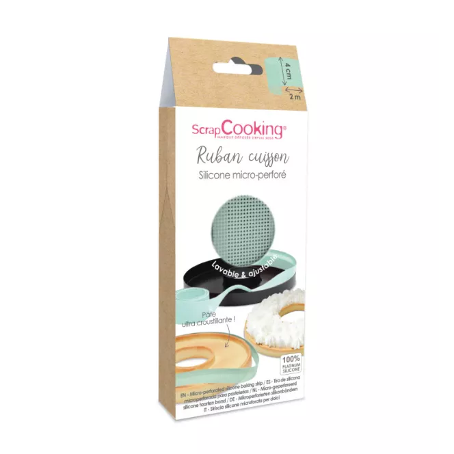 Bande en silicone micro-perforée de cuisson - ScrapCooking