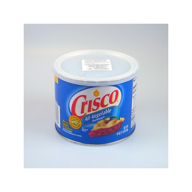 Crisco graisse végétale, ingrédient des cakes designers par excellence