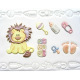 Baby lion & nursery items - Patchwork cutters
