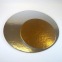 Cake boards silver/gold - Round - 15,2cm - Funcakes